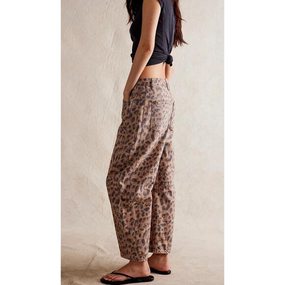 Womens Stretchy Wide Leg Crop Jeans Micro Cotton Spandex Mid Rise Casual - Picture 4 of 4